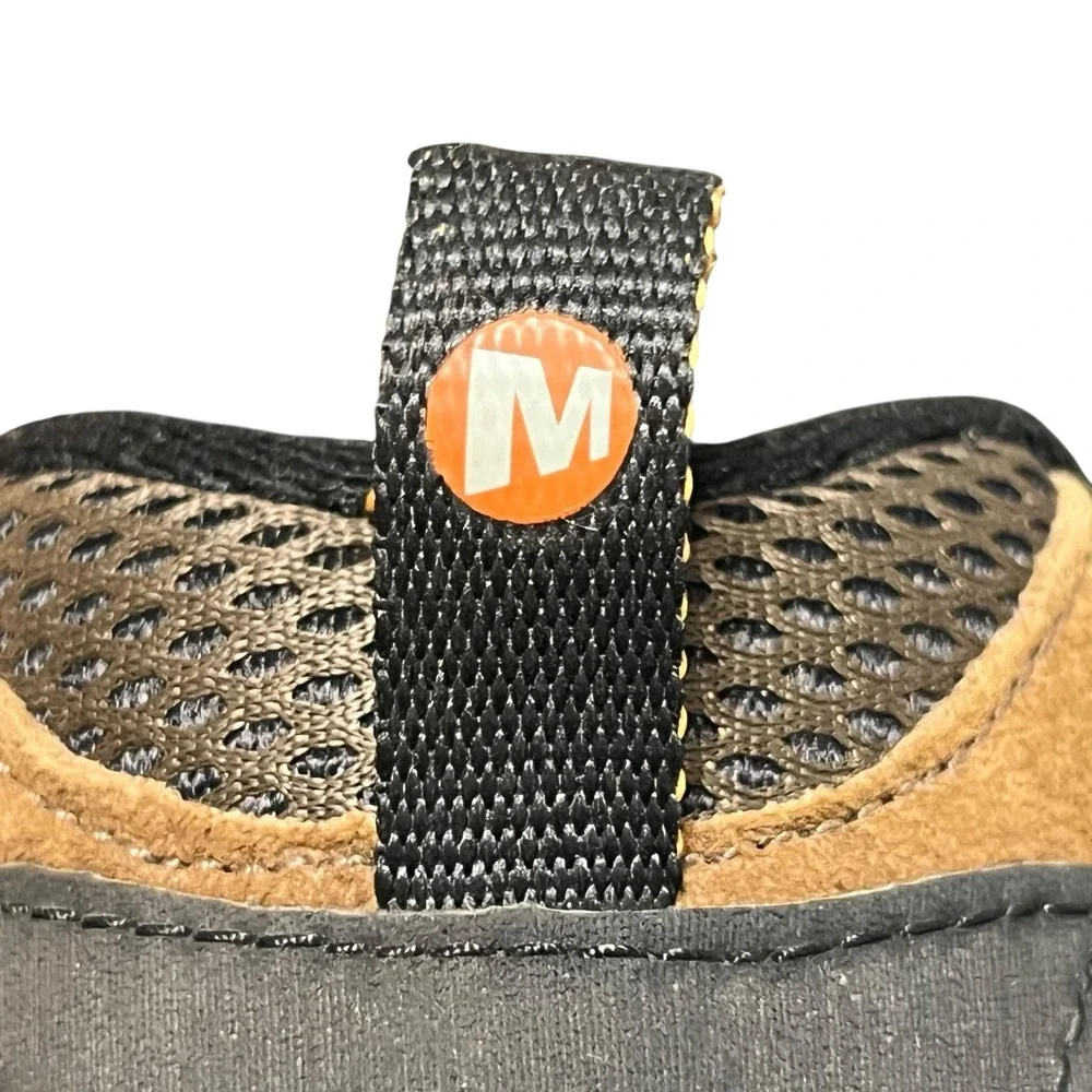 Merrell Men's Moab 2 Mid Hiking Boots Mens 14 Brown Earth Vibram Sole READ